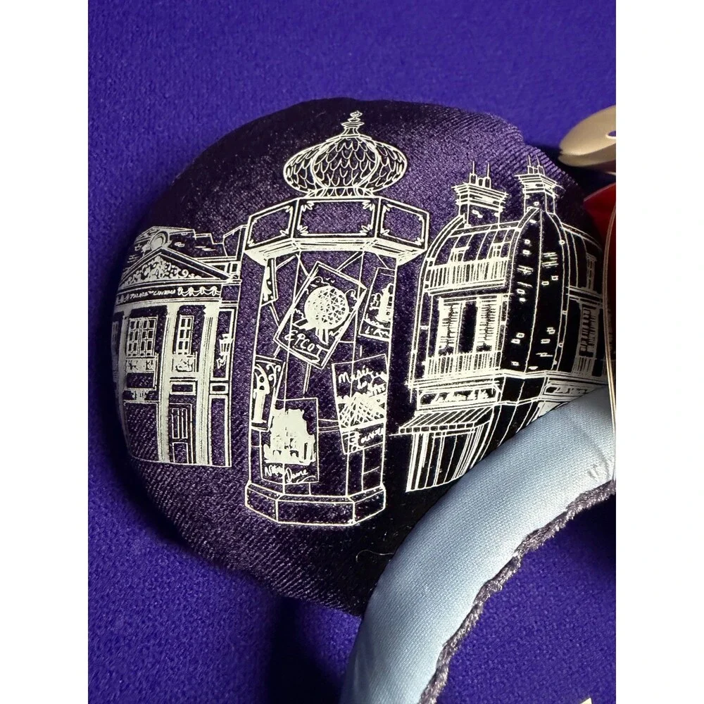 2026 Disney EPCOT World Showcase France Beret Minnie Ears Headband NEW